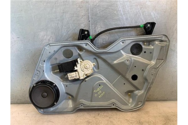 Recambio de mecanismo elevalunas delantero derecho para seat toledo (1m2) 1.9 tdi referencia OEM IAM   