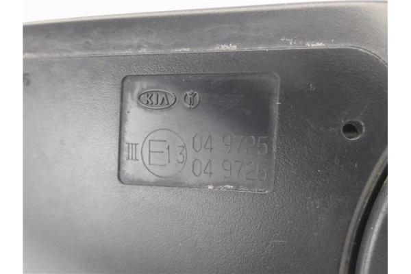 Recambio de retrovisor electrico izquierdo para kia stonic (ybcuv) 1.0 edition 7 referencia OEM IAM E13049725  