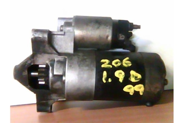 Recambio de motor arranque para peugeot 206 berlina (1998) 1.9 d referencia OEM IAM   