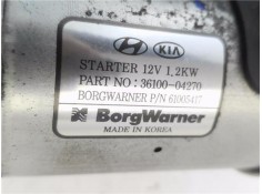 Recambio de motor arranque para kia stonic (ybcuv) 1.0 edition 7 referencia OEM IAM 3610004270 61005417 