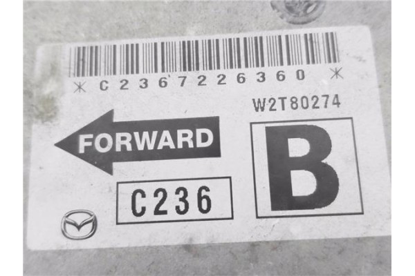 Recambio de centralita airbag para mazda 5 2.0 referencia OEM IAM W2T80274  