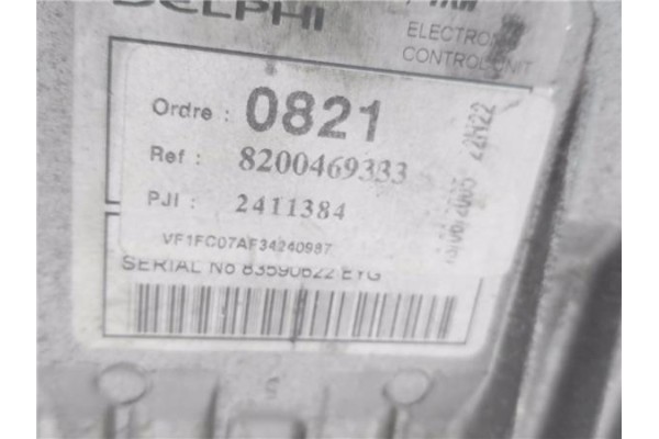 Recambio de centralita para renault kangoo i (f/kc0) 1.5 dci (kc07) referencia OEM IAM 8200469333 2411384 