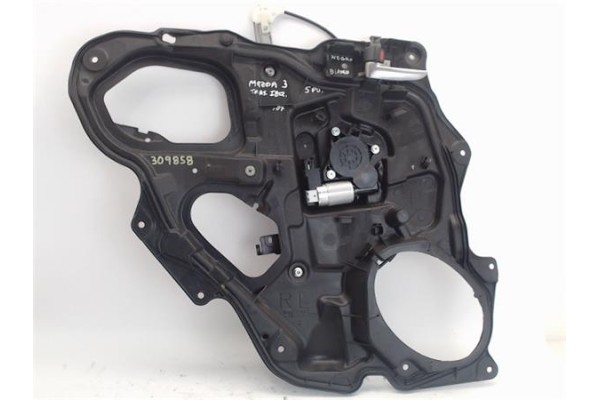Recambio de elevalunas electrico trasero izquierdo para mazda 3 berlina (bk) referencia OEM IAM   