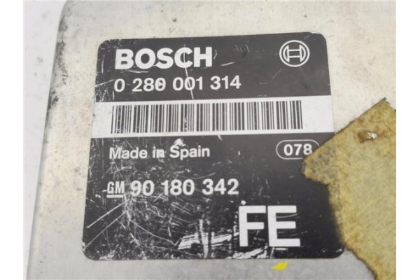 Recambio de centralita para opel senator b 3.0 i cat referencia OEM IAM 90180342 0280001314 