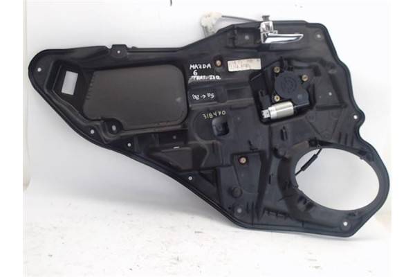 Recambio de elevalunas electrico trasero izquierdo para mazda 6 berlina (gg) referencia OEM IAM   