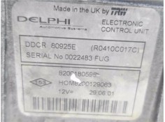 Recambio de centralita para renault clio ii fase i (b/cb0) 1.5 dci (b/cb07) referencia OEM IAM 8200180595 8200129063 