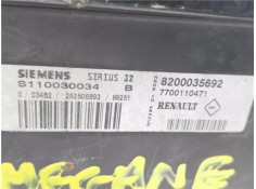Recambio de centralita para renault megane i (ba0/1_) 1.6 16v (ba11, ba04, ba0b, ba1j) referencia OEM IAM 8200035692 S110030034 