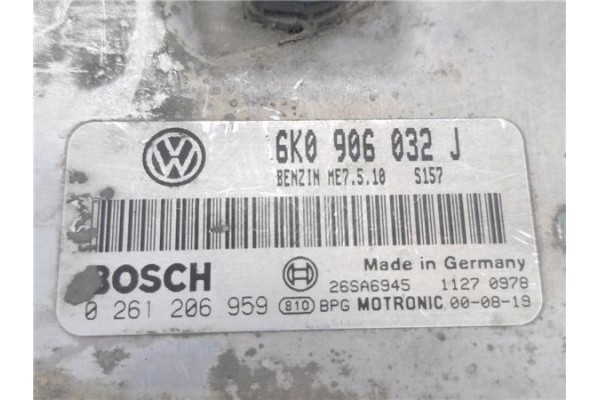 Recambio de centralita para seat ibiza (6k1) 1.4 stella referencia OEM IAM 6K0906032J 261206959 