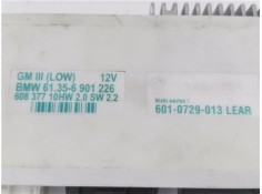 Recambio de centralita para bmw serie 5 berlina (e39) 2.5 523i referencia OEM IAM 61356901226 6010729013 