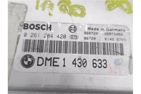 Recambio de centralita para bmw serie 3 berlina (e46) 1.9 318i referencia OEM IAM DME1430633 261204420 