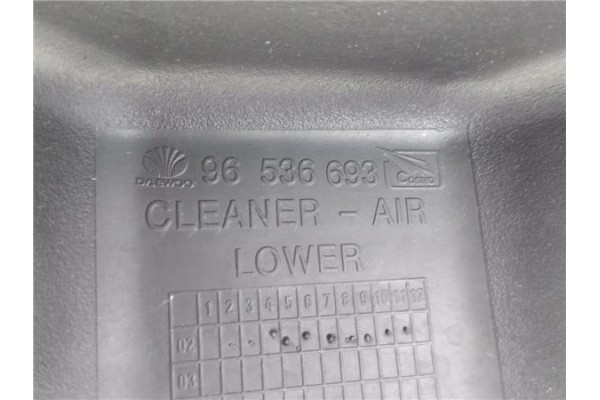 Recambio de carcasa filtro aire para daewoo kalos 1.4 se referencia OEM IAM 96536693  