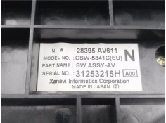 Recambio de mandos climatizador para nissan primera berlina (p12) 1.6 referencia OEM IAM 28395AV611 CSW5841C 