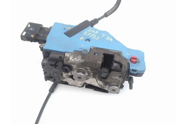 Recambio de cierre electromagnetico trasero derecho para peugeot 207 1.6 hdi referencia OEM IAM 24099816  
