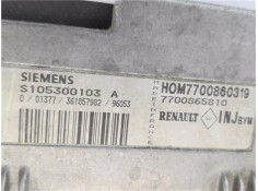 Recambio de centralita para renault megane i (ba0/1_) 1.6 referencia OEM IAM 7700860319 S105300103A 
