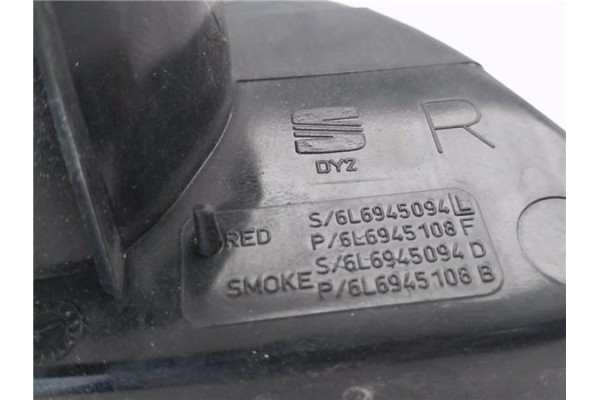 Recambio de piloto porton trasero derecho para seat ibiza (6l1) 1.4 fresh referencia OEM IAM 6L6945094L 6L6945108F 