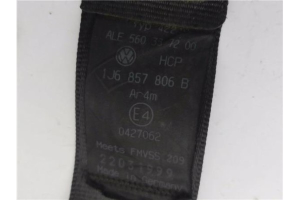 Recambio de juego cinturones trasero para volkswagen golf iv berlina (1j1) referencia OEM IAM 1J6857806B 1J6857805B 