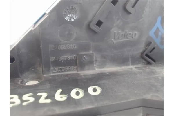 Recambio de cierre electromagnetico trasero derecho para peugeot 207 1.6 hdi referencia OEM IAM 24099816  