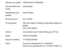 smart crossblade del año 2002