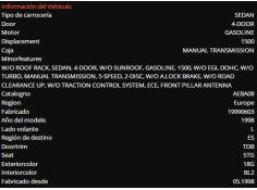 mazda 323 f/s berlina (bj) del año 2000