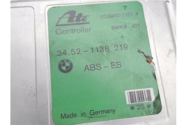 Recambio de centralita abs para bmw serie 3 berlina (e36) 2.0 320i referencia OEM IAM 34521138219 10094011014 