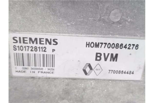 Recambio de centralita para renault 19 ii (b/c53_) 1.8 (5/353a) referencia OEM IAM 7700864276 S101728112P 