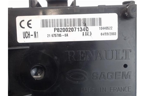 Recambio de modulo electronico para renault clio ii fase i (b/cb0) referencia OEM IAM 8200621762 P8200207134C 
