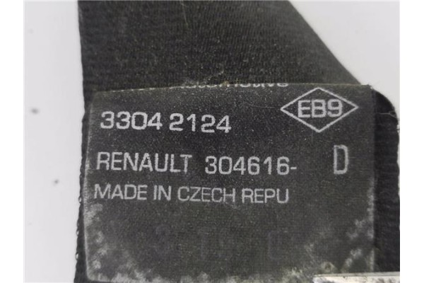 Recambio de cinturon seguridad trasero derecho para renault kangoo i (f/kc0) 1.5 dci (kc07) referencia OEM IAM 8200700343 114359
