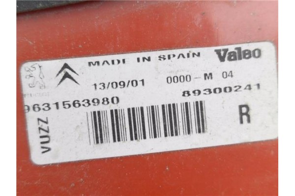 Recambio de piloto trasero derecho para citroen xsara picasso 1.6 referencia OEM IAM 9631563980 89300241 