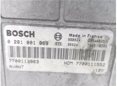 Recambio de centralita para renault megane i coupe (da0) 1.9 1.6e alize referencia OEM IAM 7700113863 281001969 