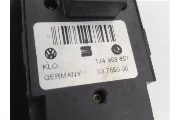 Recambio de mando elevalunas delantero izquierdo para volkswagen passat berlina (3b3) 1.9 tdi referencia OEM IAM 1J4959857 37550