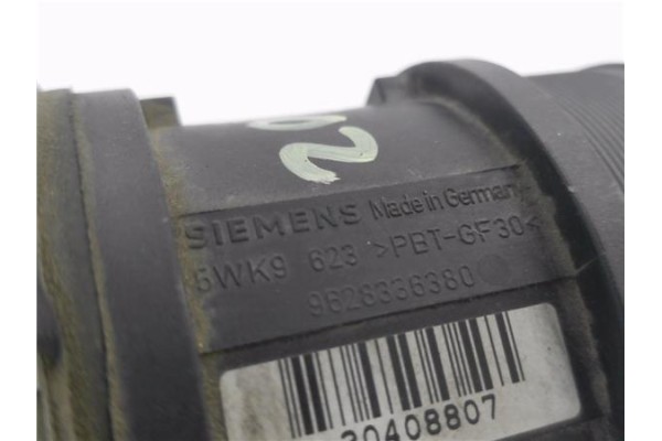 Recambio de caudalimetro para peugeot 206 2.0 hdi 90 referencia OEM IAM 9628336380 5WK9623 