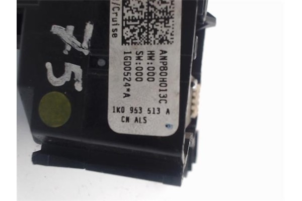 Recambio de mando intermitencia para seat leon (1p1) referencia OEM IAM 1K0953513A  1K0953513F , AUDI | 1K0953513G , AUDI | 1K09