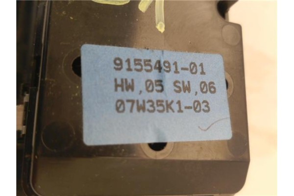 Recambio de mando elevalunas delantero izquierdo para bmw serie 1 berlina (e81/e87) 118d referencia OEM IAM 915549101 07W35K103 