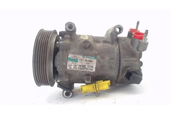 Recambio de compresor aire acond. para peugeot 207 1.6 hdi referencia OEM IAM 6453WK  
