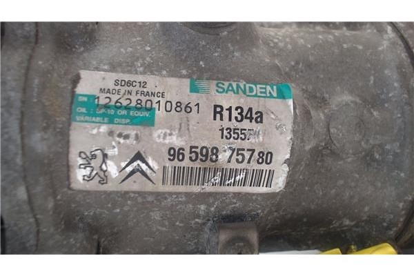 Recambio de compresor aire acond. para peugeot 207 1.6 hdi referencia OEM IAM 6453WK  