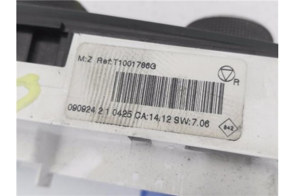 Recambio de mandos calefaccion / a.a. para renault scenic iii (jz) 1.5 grand expression referencia OEM IAM 275101203R T1001786G 