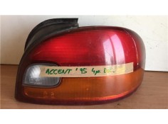 Recambio de piloto trasero derecho para hyundai accent (x3) 1.3 1.5 gls referencia OEM IAM 01007701400  