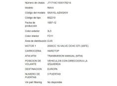 toyota rav 4 i (sxa1_) del año 1998