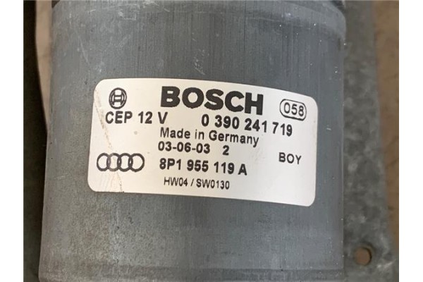 Recambio de motor limpiaparabrisas delantero para audi a3 (8p1) 2.0 fsi ambiente referencia OEM IAM 8P1955119F  