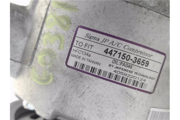 Recambio de compresor aire acond. para audi a3 (8p1) 2.0 fsi ambiente referencia OEM IAM 1K0820859T 4471503659 