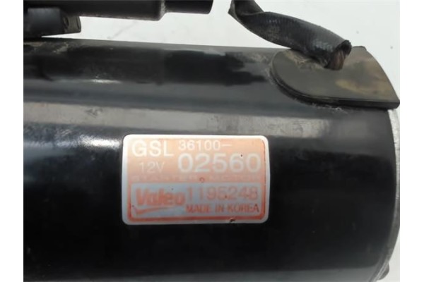 Recambio de motor arranque para kia picanto (sa) 1.0 concept referencia OEM IAM 1195248 3610002560 