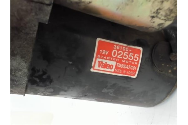 Recambio de motor arranque para kia picanto (sa) 1.0 concept referencia OEM IAM TM000A37001 3610002555 