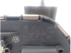 Recambio de motor limpiaparabrisas delantero para volkswagen golf v plus (5m1) 1.9 tdi referencia OEM IAM 5M0955120  