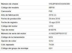 opel astra k berlina 5p del año 2016