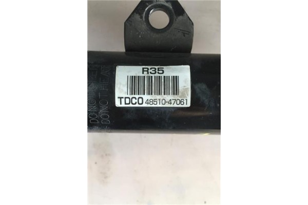 Recambio de amortiguador delantero derecho para toyota prius (nhw20) híbrido basis referencia OEM IAM 4851047061  4851049505 , T