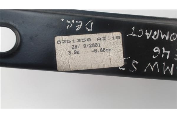 Recambio de mecanismo elevalunas delantero derecho para bmw serie 3 compacto (e46) referencia OEM IAM 8251350  