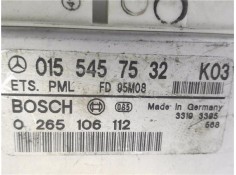 Recambio de centralita para mercedes-benz clase e (bm 210) berlina e 300 d (210.020) referencia OEM IAM 0155457532 265106112 