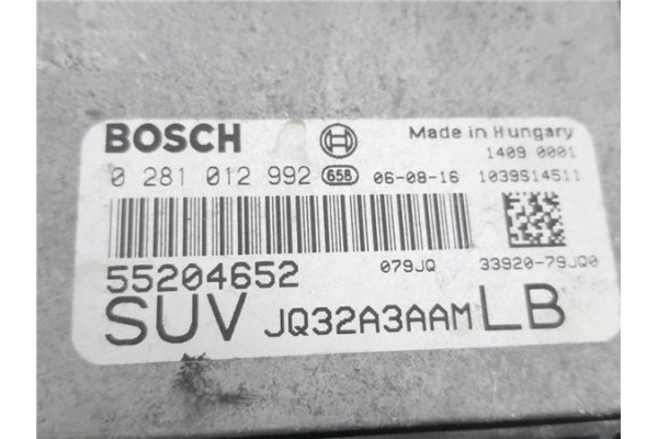 Recambio de centralita para fiat sedici (189) 1.9 8v multijet dynamic referencia OEM IAM 71746663  