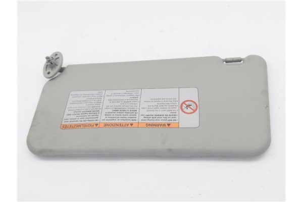 Recambio de parasol derecho para fiat sedici (189) 1.9 8v multijet dynamic referencia OEM IAM 71743619  