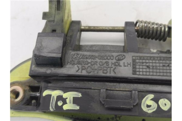 Recambio de maneta exterior trasero izquierda para hyundai atos (mx) 1.0 i referencia OEM IAM 8265202000 8365102010 